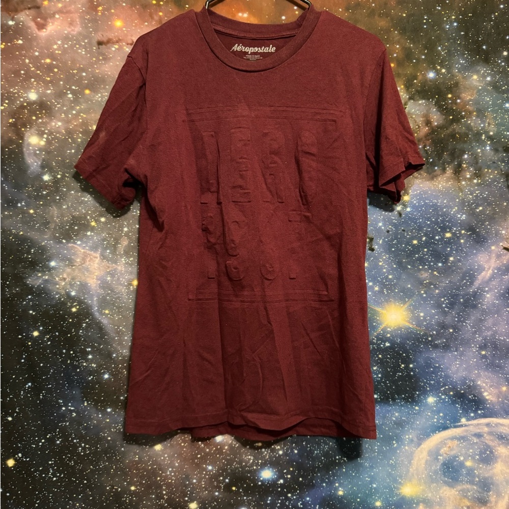 Aeropostale Red Short Sleeve Tee